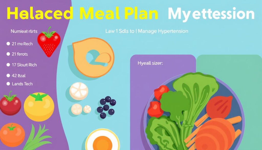 DASH diet plan for hypertension