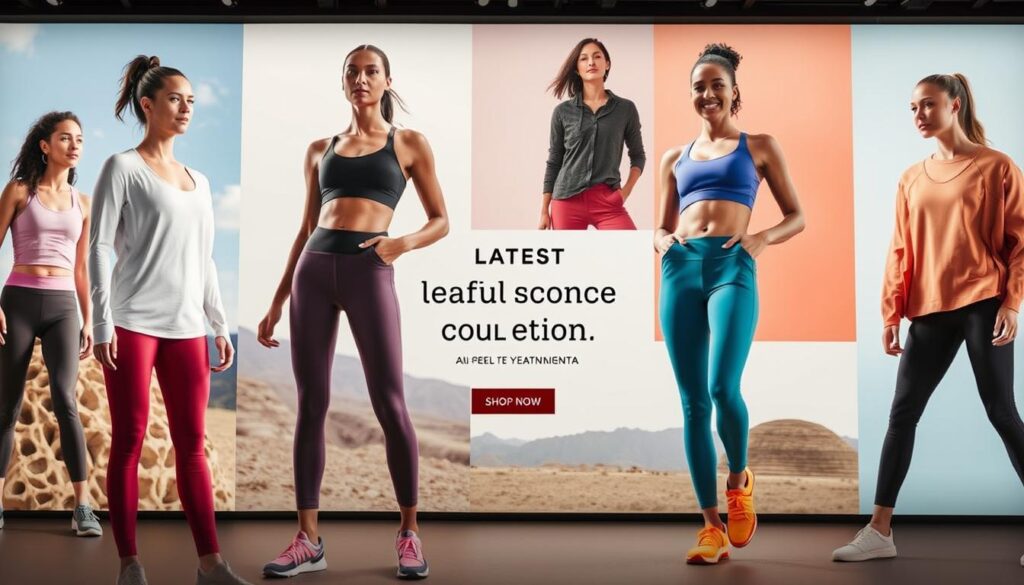 Lululemon Athletica sportswear collection