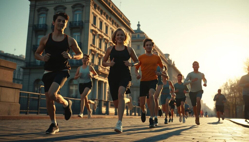 jogging movement