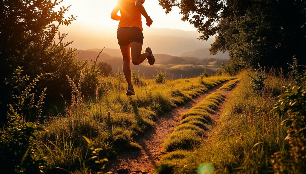 running