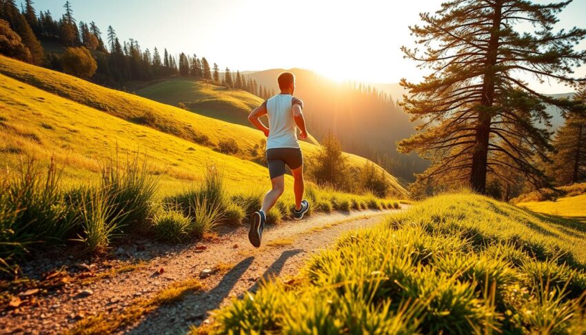 running